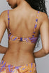 Sarda Johanson Padded Plunge Bikini Top